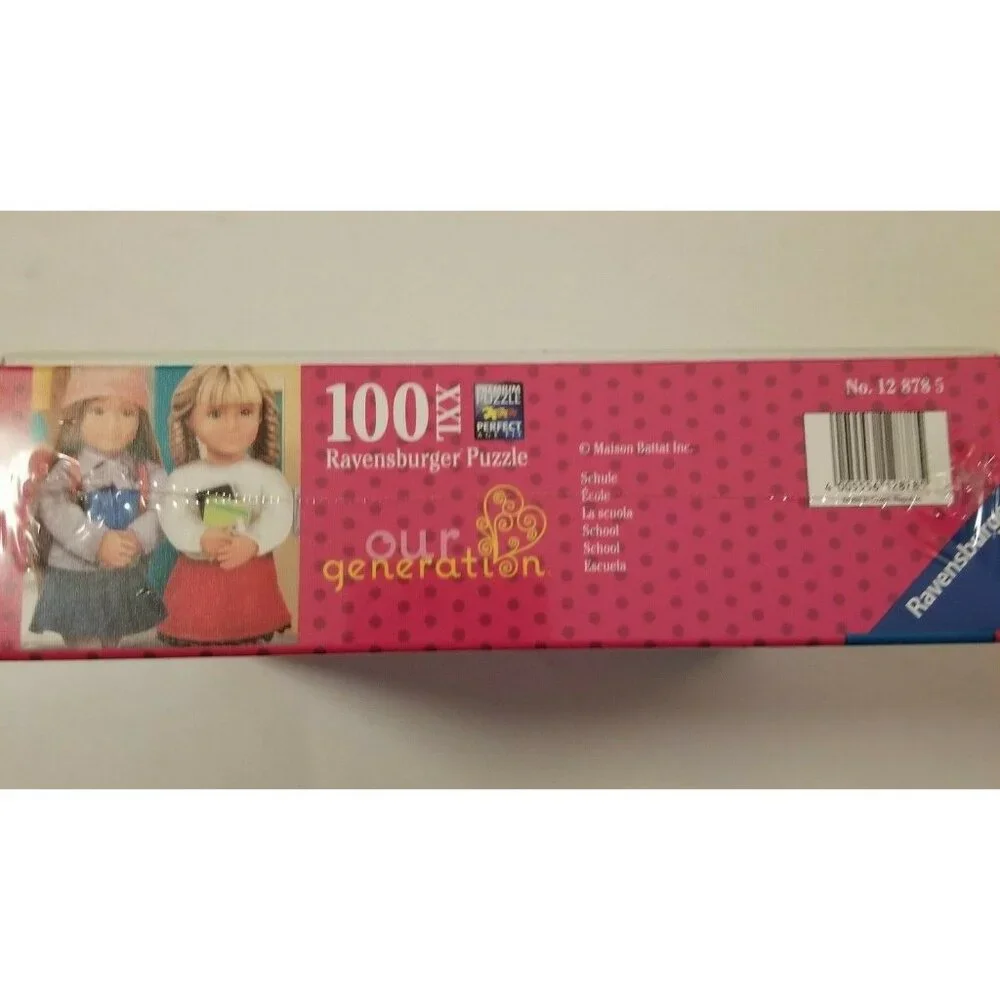 Ravensburger Kids Our Generation Puzzle 100 Pc XXL School Classroom Locker NEW